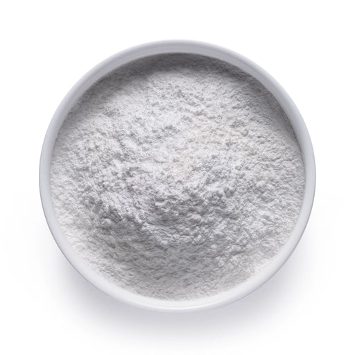 Bulk organic cashew milk powder in a white ceramic bowl, wholesale superfood ingredient by Dolce Superfoods